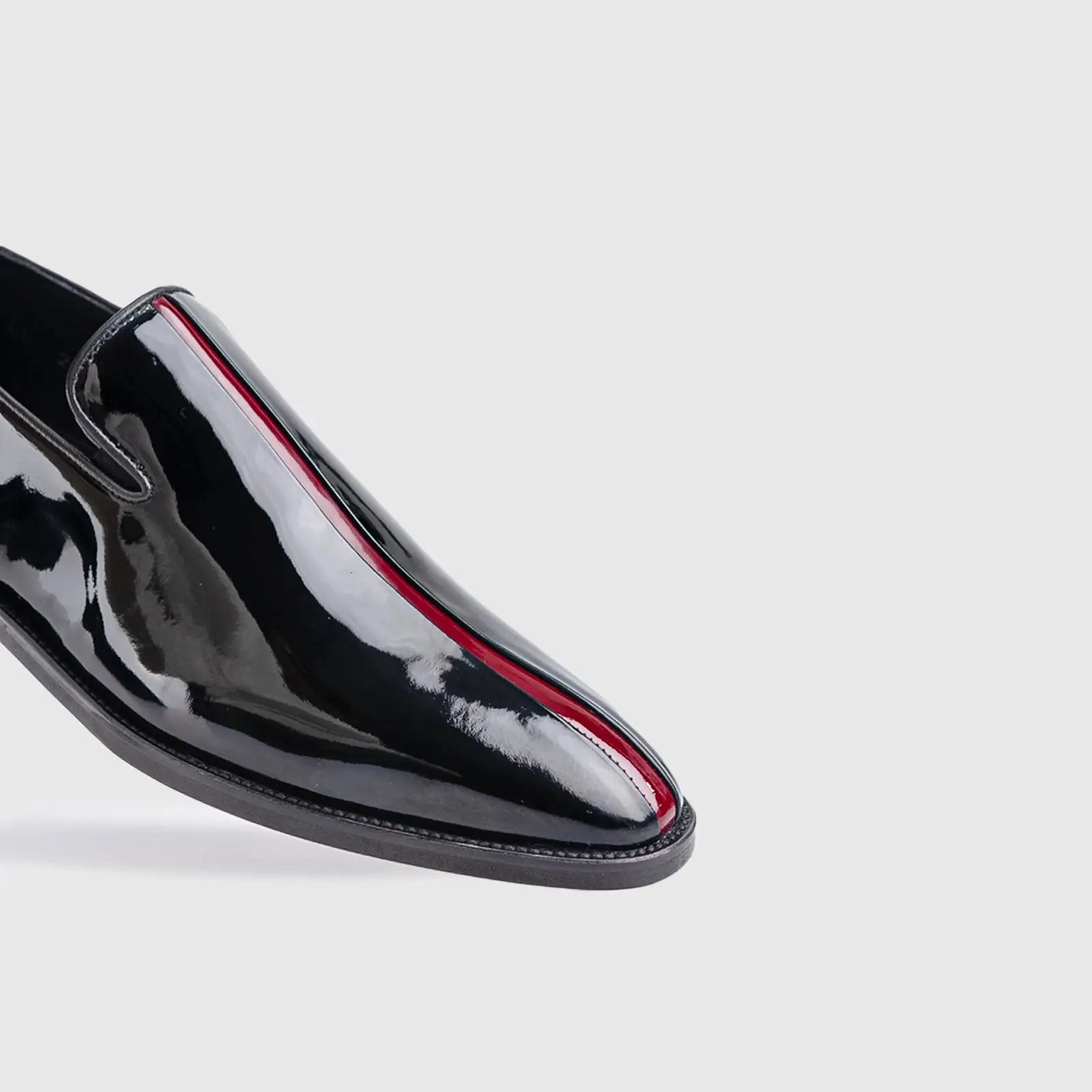Dress Slip Ons 2-693 Black Patent Gents | familyshoecentre