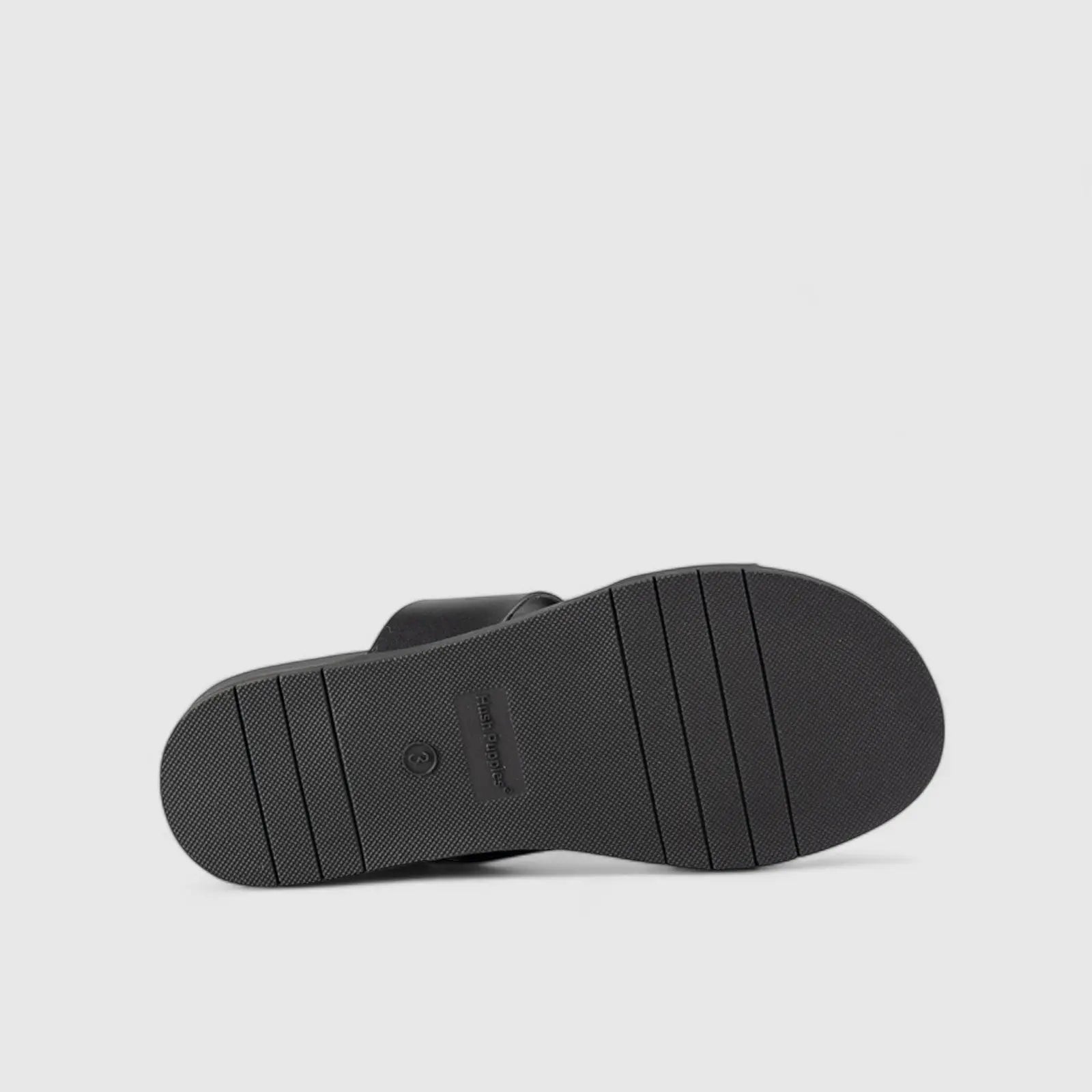Edith Comfort Slide Sandals Black 01374 Sandals | familyshoecentre