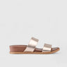 Edith Comfort Slide Sandals Rosegold 01374 Sandals | familyshoecentre