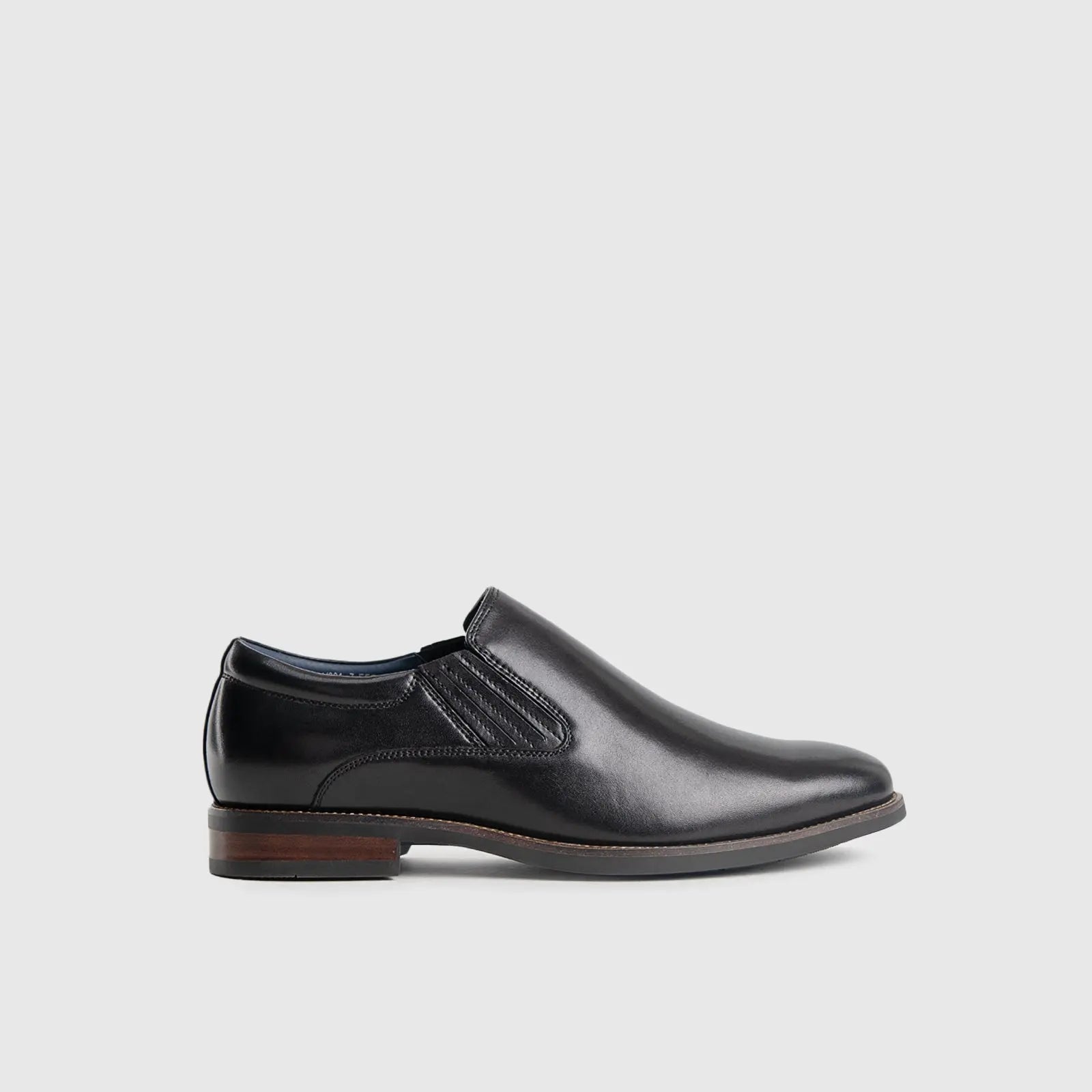 FLORSHEIM ACCAS BLACK Gents | familyshoecentre