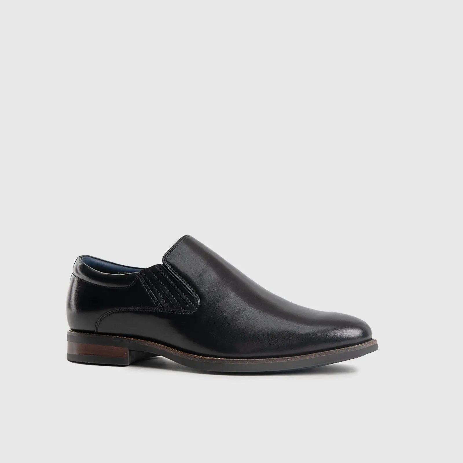 FLORSHEIM ACCAS BLACK Gents | familyshoecentre