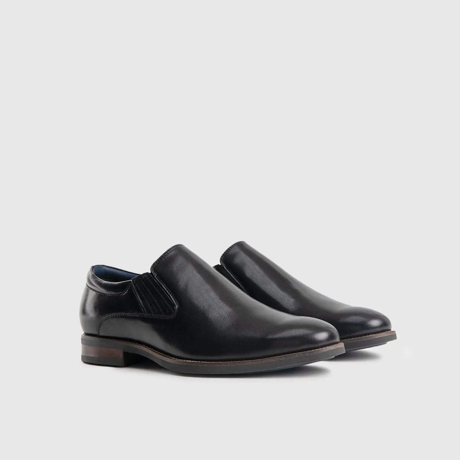 FLORSHEIM ACCAS BLACK Gents | familyshoecentre