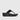 Lulu Shimmerlux Black Comfort Sandals - FZ7-090 Sandals | familyshoecentre