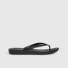 Fit Flops I Qushion Black E54-090 Sandals | familyshoecentre