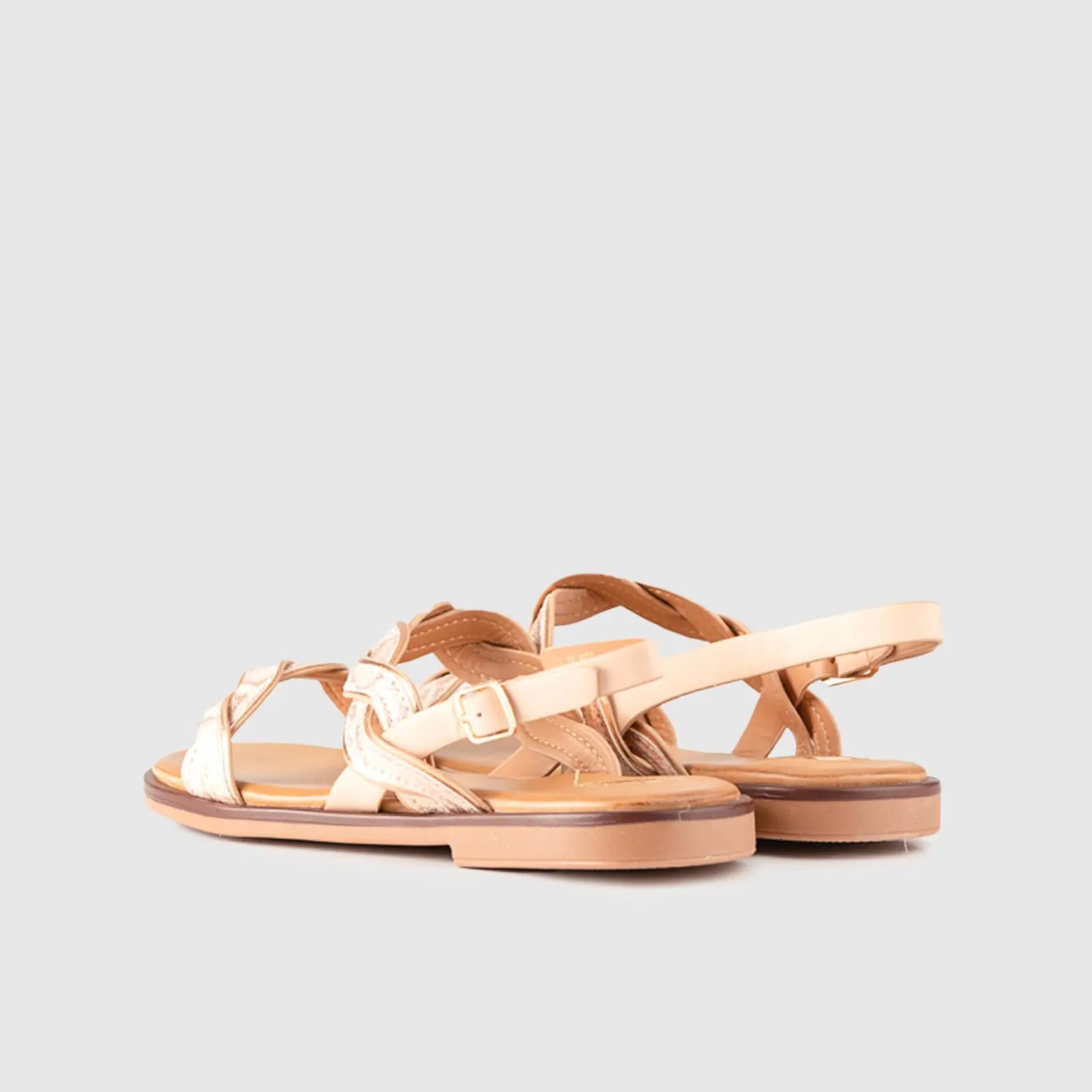 Flat Sandal 01615 Pink Sandals | familyshoecentre