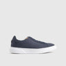 Florsheim Premier Canvas Sneaker - 17376 Navy Sneakers | familyshoecentre