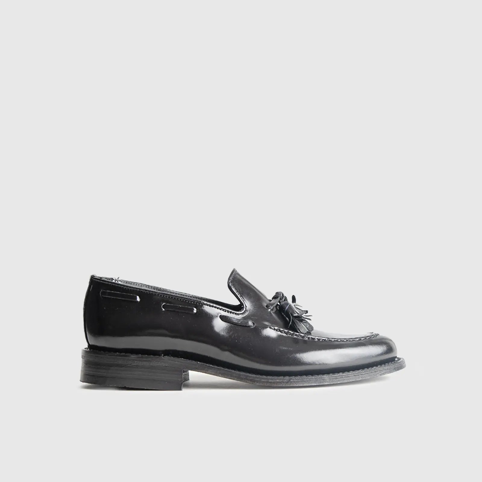 Florsheim Tuscany Black Loafers | familyshoecentre