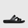 Getaway Strappy Black 209587 Sandals | familyshoecentre