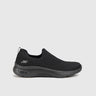 Go Walk Arch Fit 2.0 Comfort Slip Ons Black 125300 Ladies | familyshoecentre