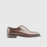 Goodyear Welt Plain Toe Oxfords 5216 Brown Oxfords | familyshoecentre