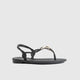 Grendha Cacau Enlace Black 18869 Sandals | familyshoecentre