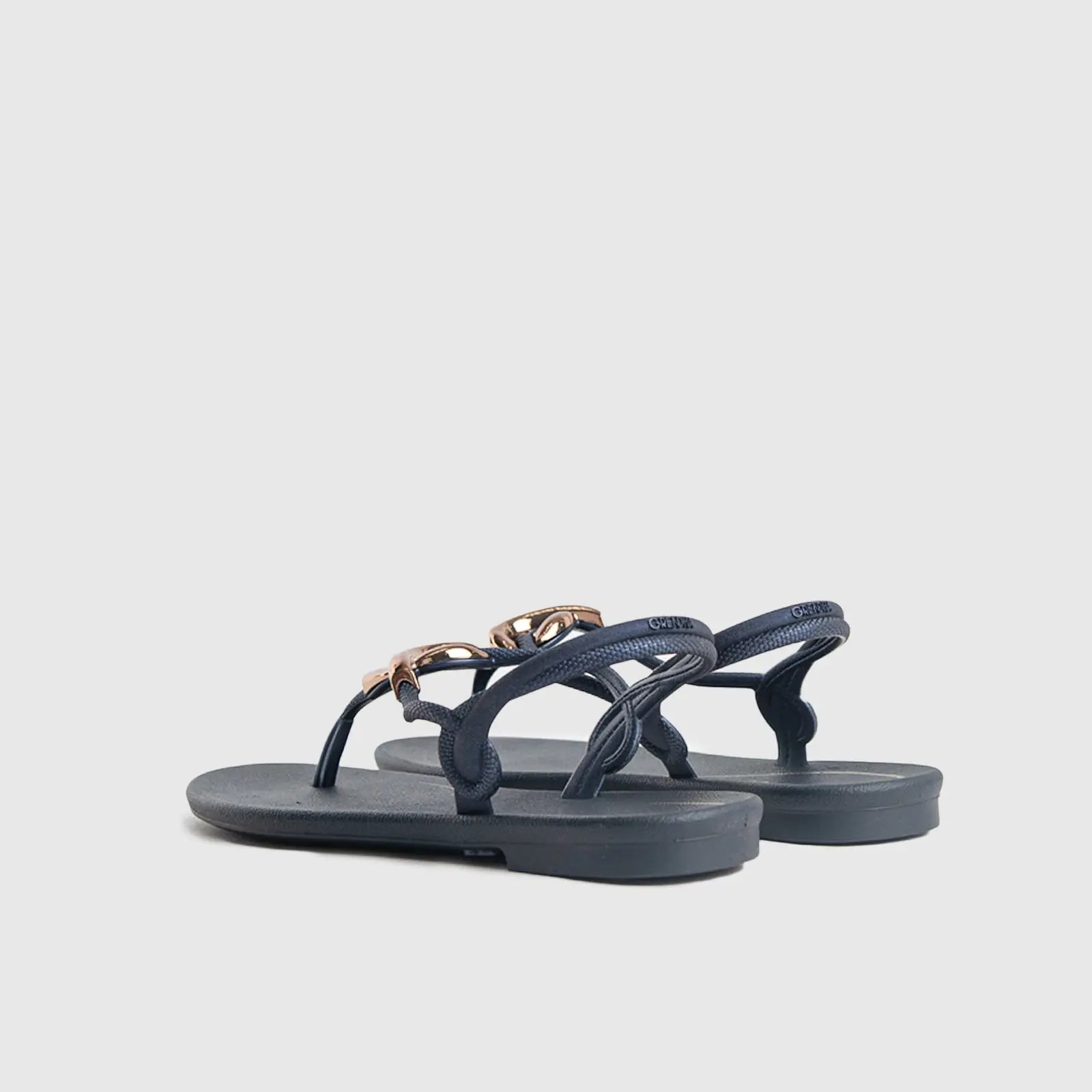 Grendha Cacau Enlace Navy 18869 Sandals | familyshoecentre