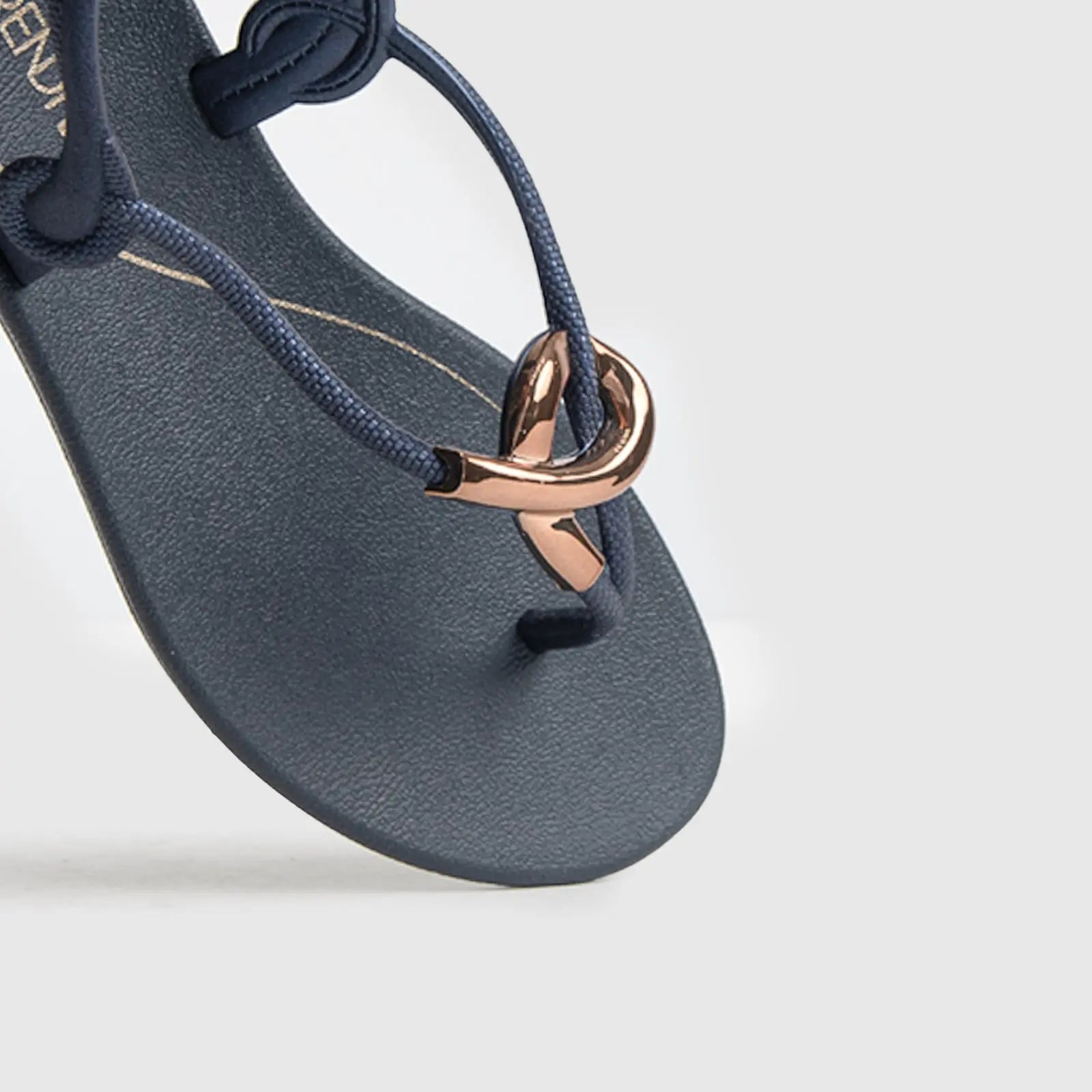 Grendha Cacau Enlace Navy 18869 Sandals | familyshoecentre
