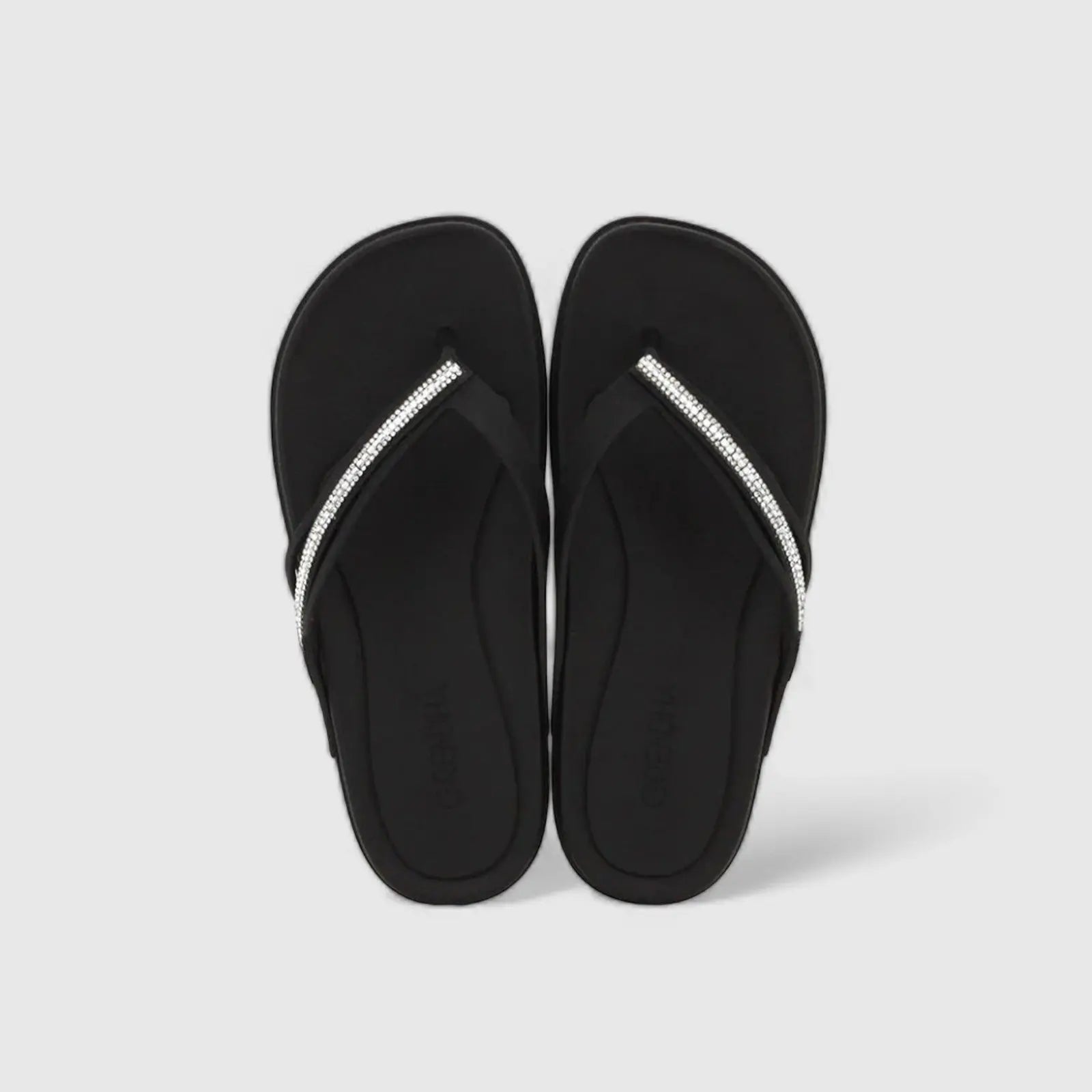 Grendha Luar Sandal Black 19046 Sandals | familyshoecentre