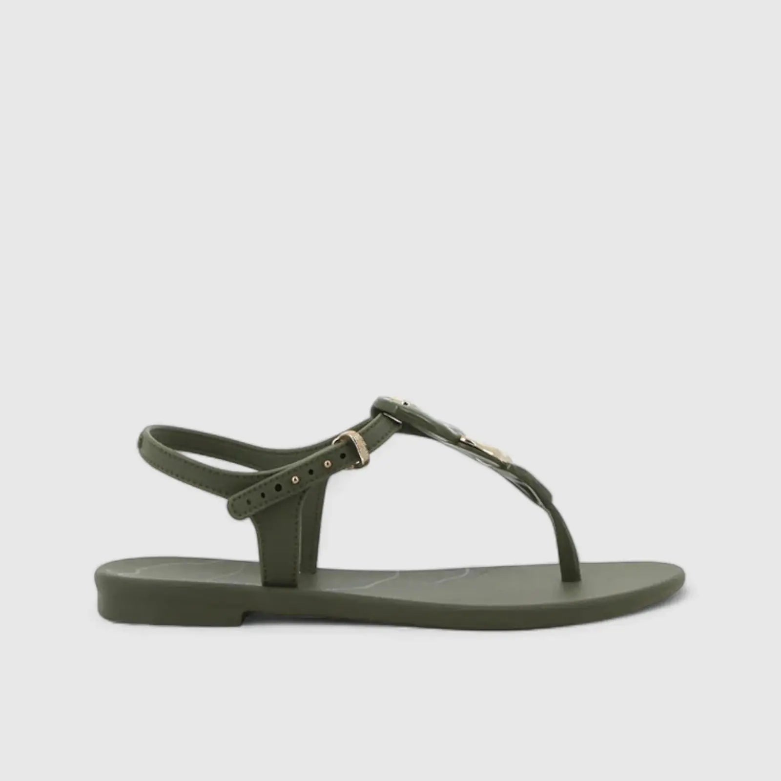 Grendha Refino Sandal Green 19035 Sandals | familyshoecentre