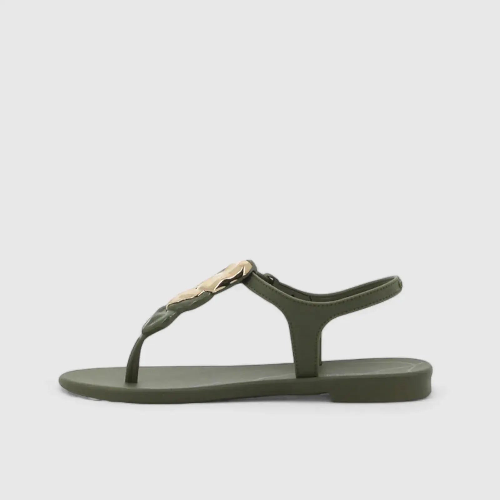 Grendha Refino Sandal Green 19035 Sandals | familyshoecentre