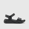 Holster Cloudnine Wedge Sandal Black HST447 Sandals | familyshoecentre