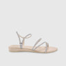 Holster Viva Wedge Sandal Beige HST431 Sandals | familyshoecentre