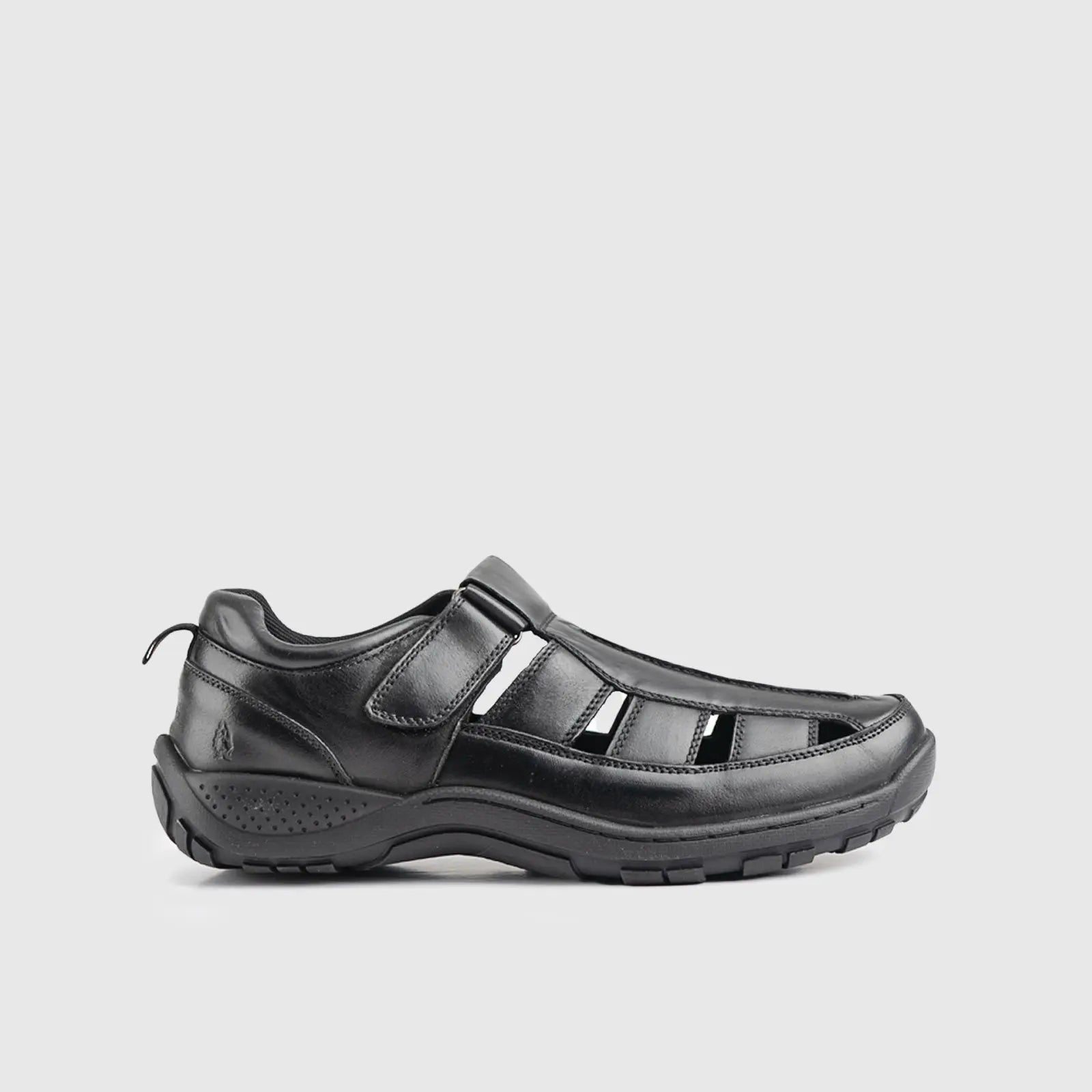 Hunt Fisherman Sandal Black 00873 Sandals | familyshoecentre