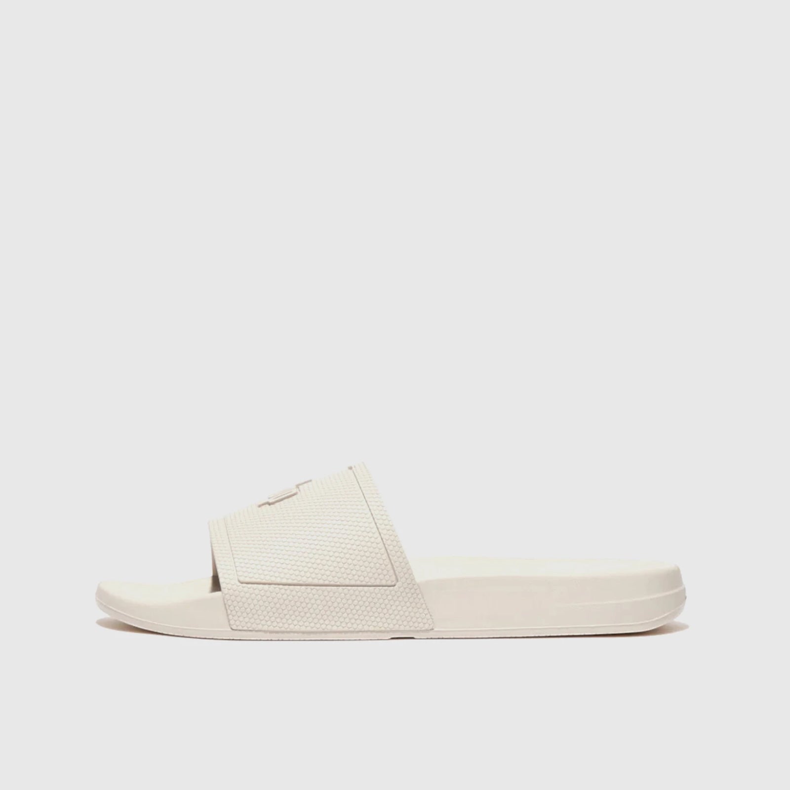 Fit Flop Mens I Qushion Slide EQ4-A20 Beige FP79