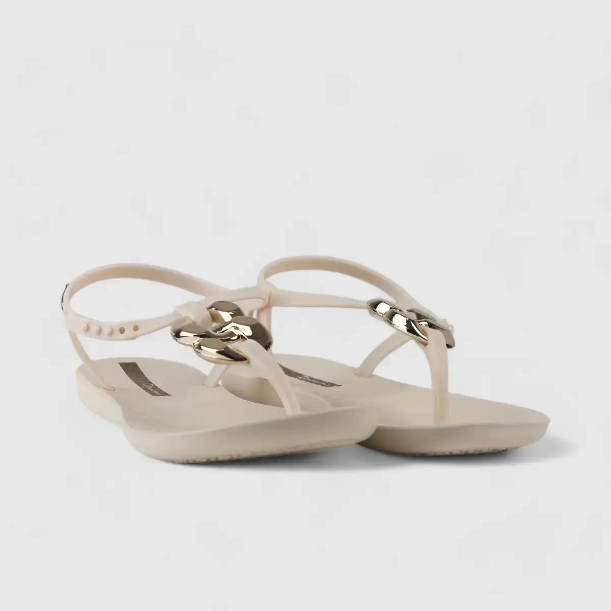 Ipanema Class Connect Beige White 83701 Sandals | familyshoecentre