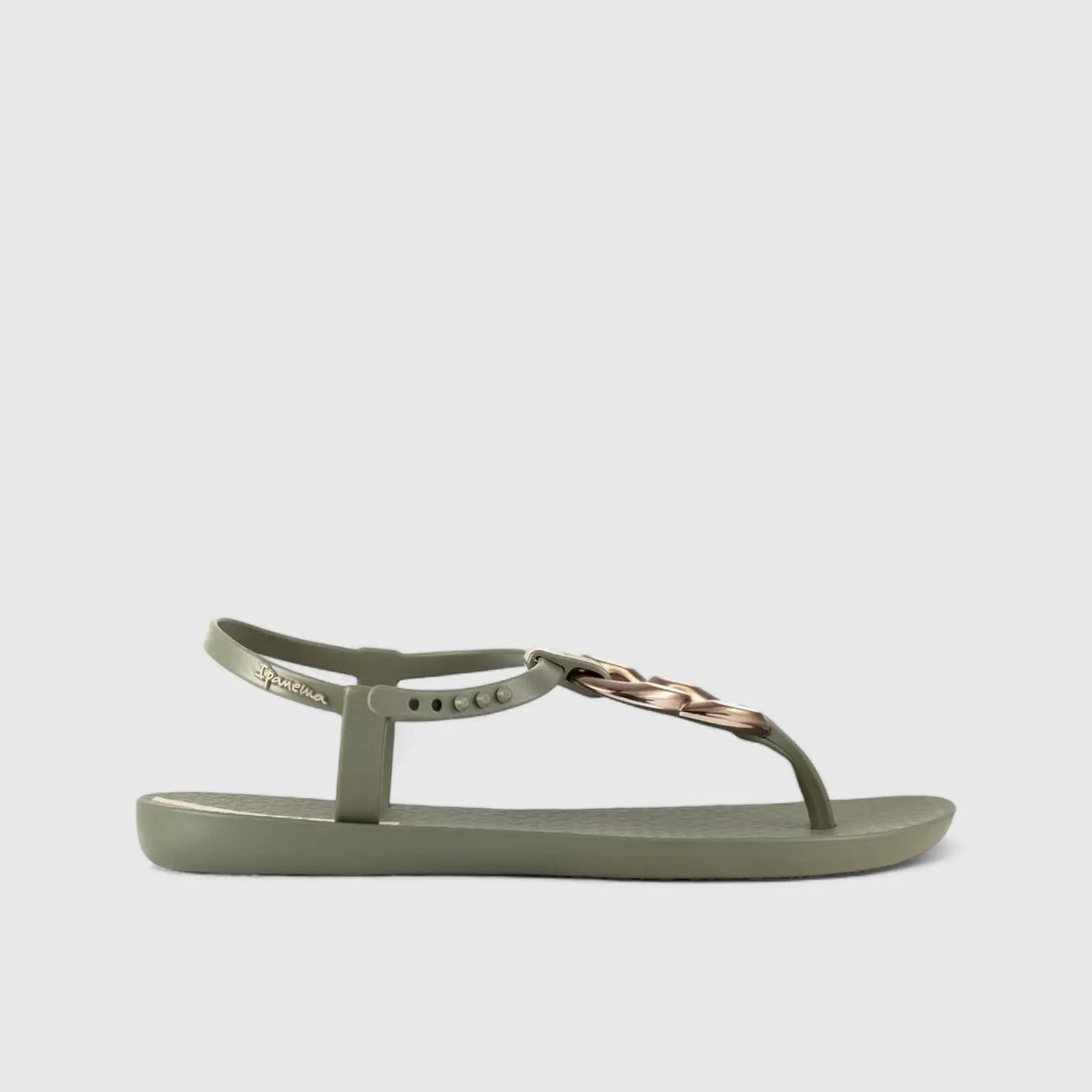 Ipanema Class Connect Green Gold 83701 Sandals | familyshoecentre