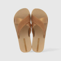 Ipanema Sense Slide Beige Gold 27214 Sandals | familyshoecentre