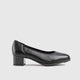 Isabella Comfort Block Heel Court 01357 Heels | familyshoecentre