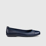 Ivy Comfort Leather Pump Navy Pumps | familyshoecentre