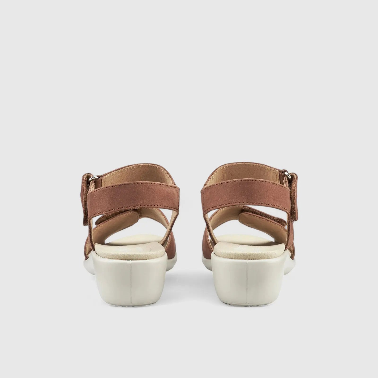 Iyla Comfort Leather Sandal Brown Sandals | familyshoecentre