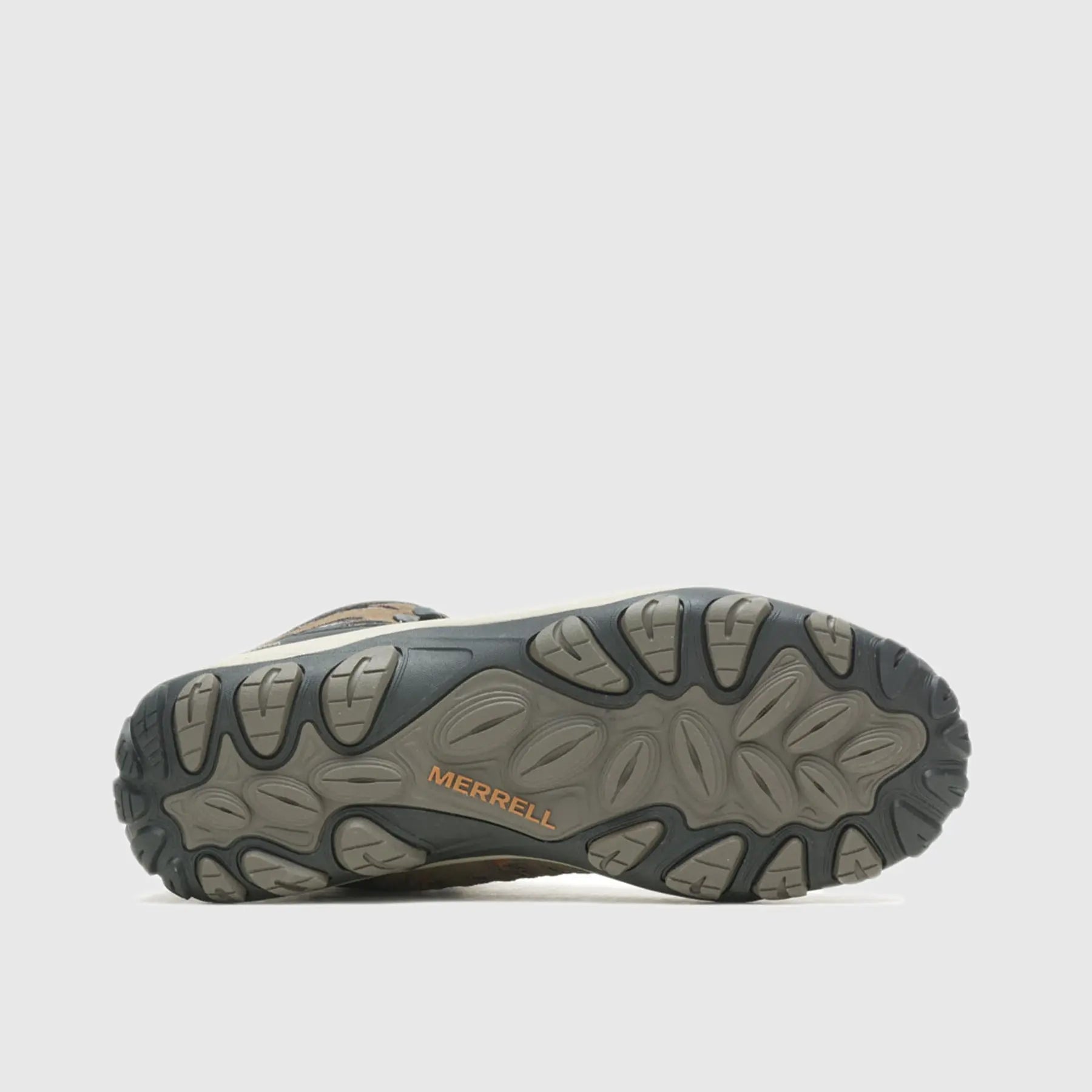 Merrell Crosslander 3 Mid WP Boulder/Brindle Outdoor Boot - J036955 Boots | familyshoecentre