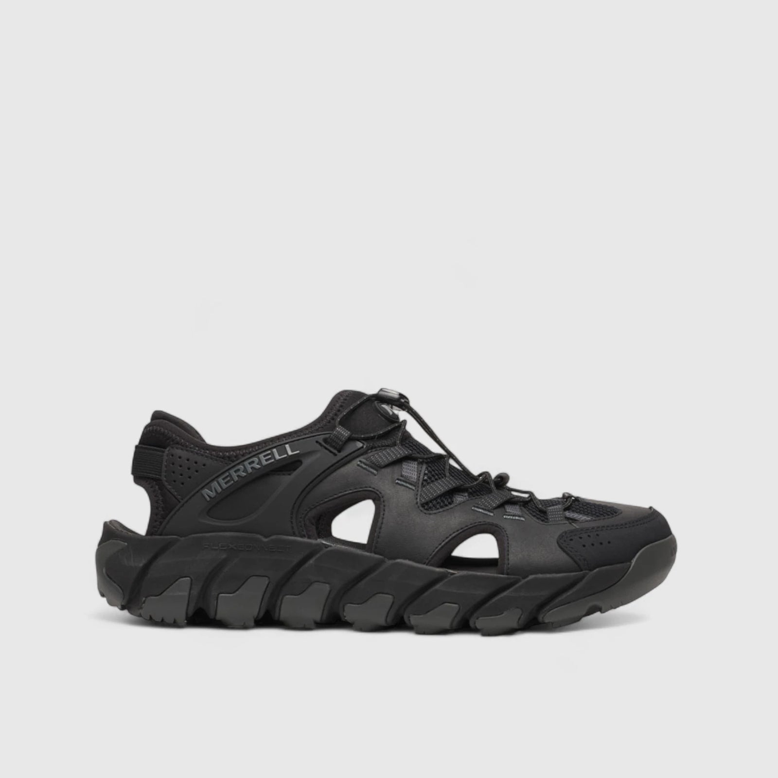 Merrell Maipo Explorer Sieve Mens Sandals Black J038025 A18 Gents Sandals | familyshoecentre