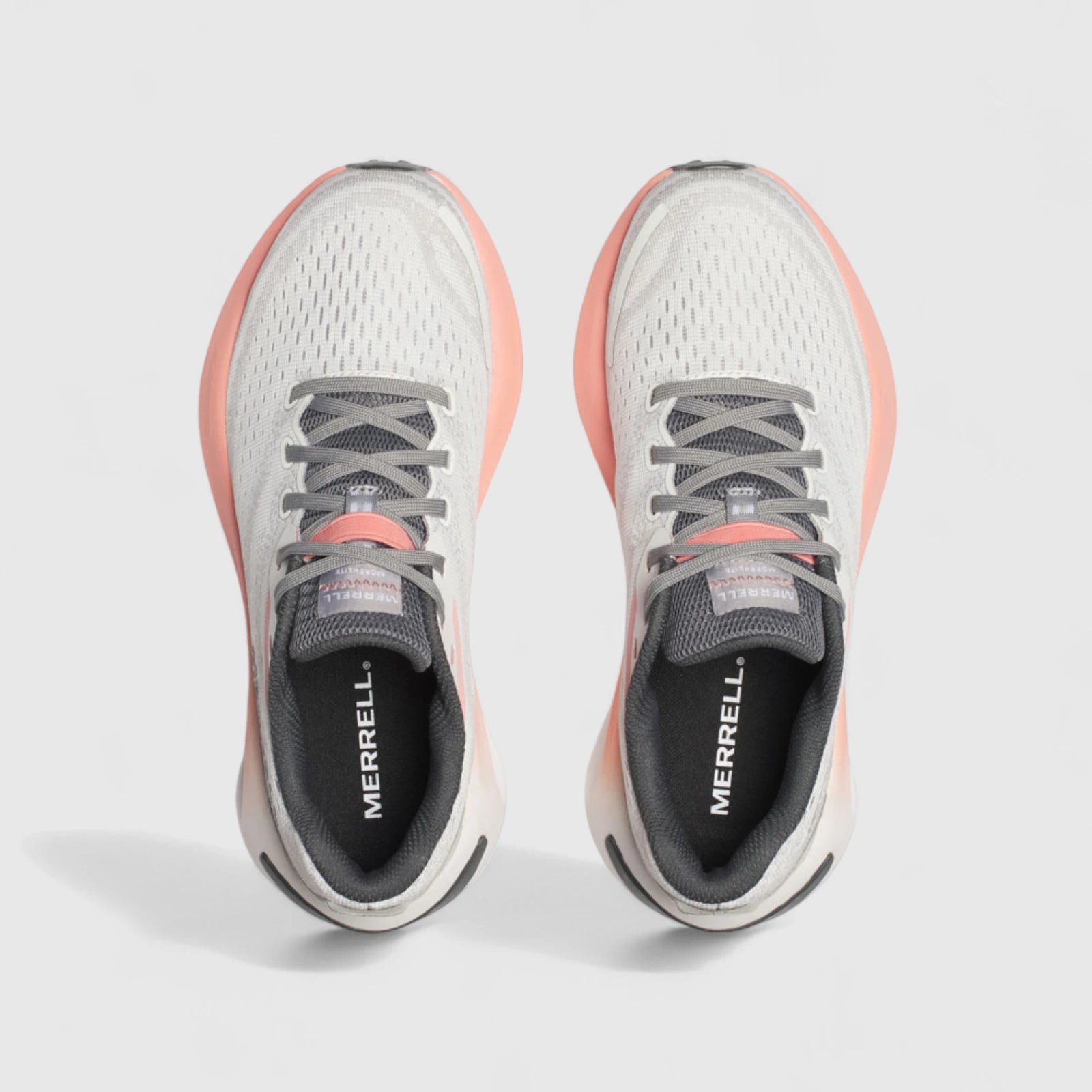 Merrell Morphlite Outdoor Ladies Sneaker White Soft Coral J068428 B4 Sneakers | familyshoecentre