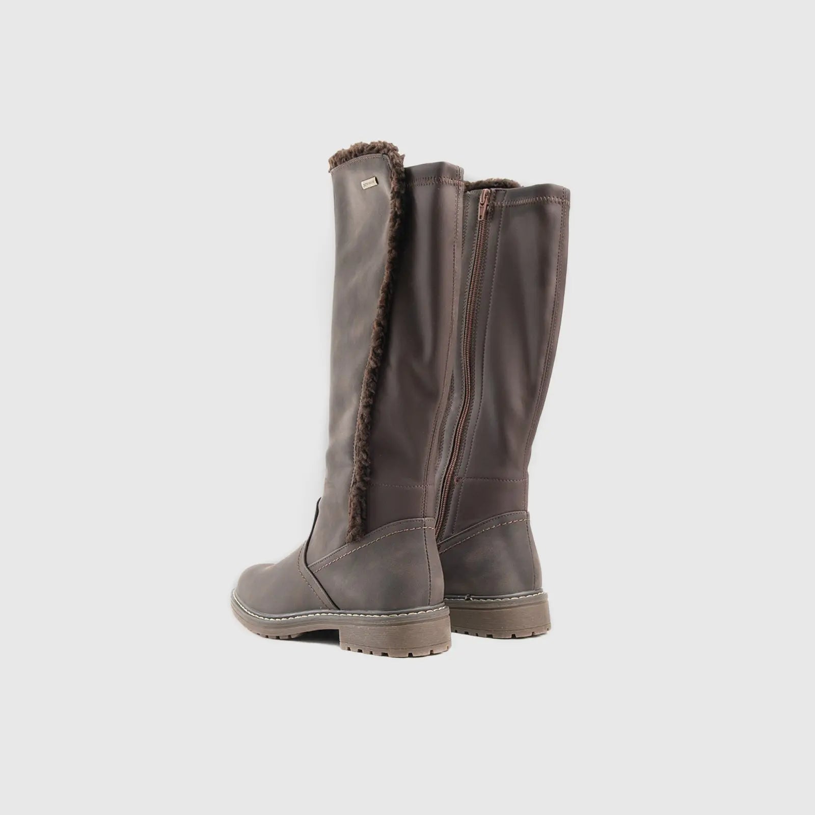 Ladies Boot 10426 Brown Boots | familyshoecentre
