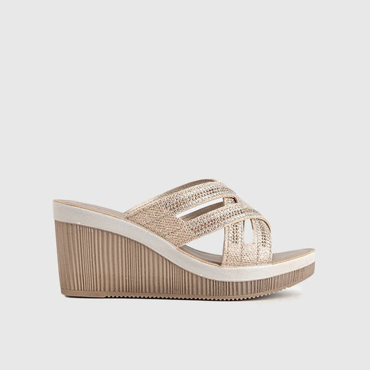 Ladies Comfort Sandals AS029 Pewter Sandals | familyshoecentre