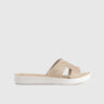 Ladies Comfort Sandals BM057 Pewter Sandals | familyshoecentre