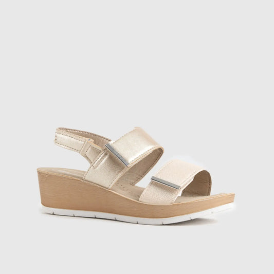 Ladies Comfort Sandals RN013 Grey Sandals | familyshoecentre