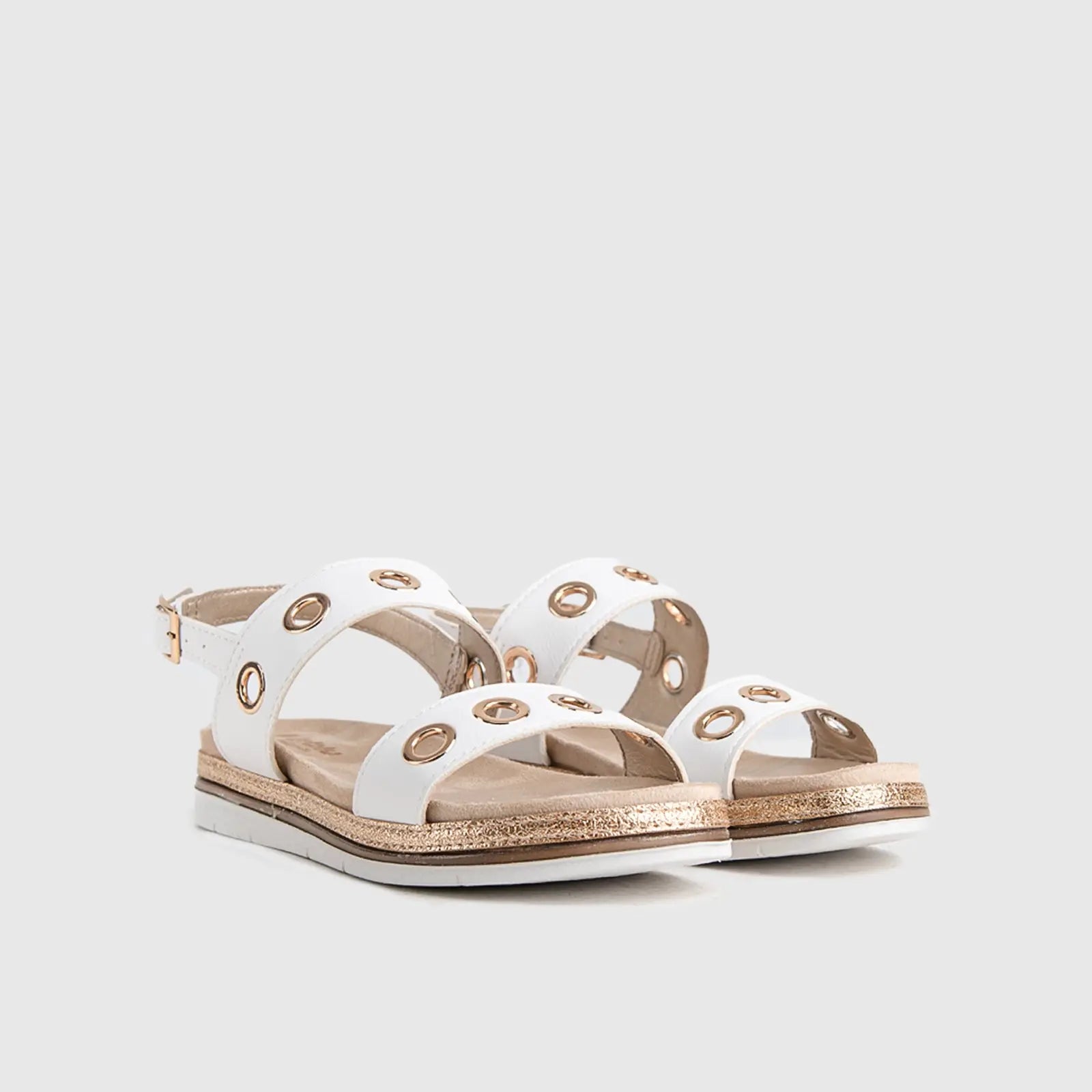 Ladies Comfort Sandals SA035 White Sandals | familyshoecentre