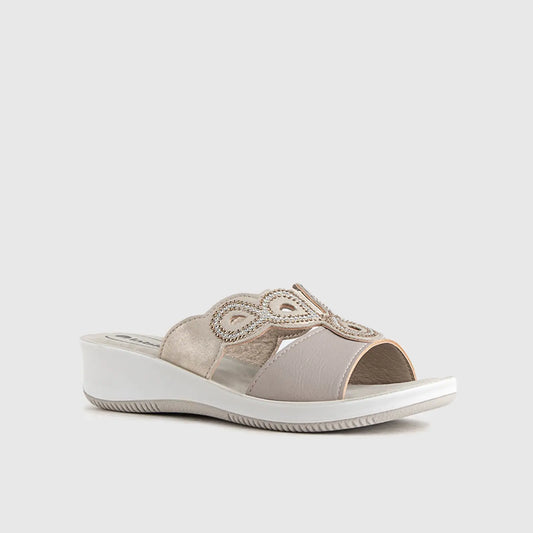 Ladies Comfort Sandals SE002 Grey Sandals | familyshoecentre