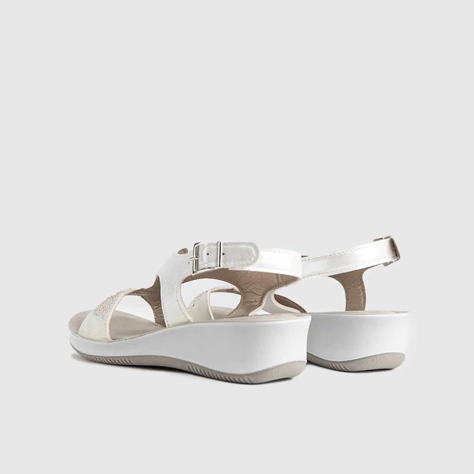 Ladies Comfort Sandals SE005 White Sandals | familyshoecentre