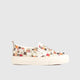 Ladies Slip On Sneaker Red Multi 10528 Sneakers | familyshoecentre