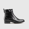 Leather Ankle Boots Black HA018 Boots | familyshoecentre