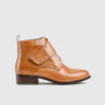 Leather Ankle Boots Brown HA017 Boots | familyshoecentre