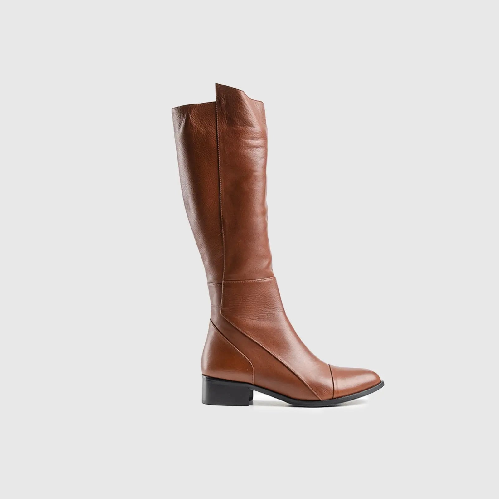 Leather Boots Brown 11099 Boots | familyshoecentre