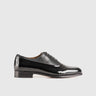 Dress Oxfords B4401 Black Patent/Leather Oxfords | familyshoecentre