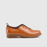 Leather Oxfords Brown HA005 Oxfords | familyshoecentre