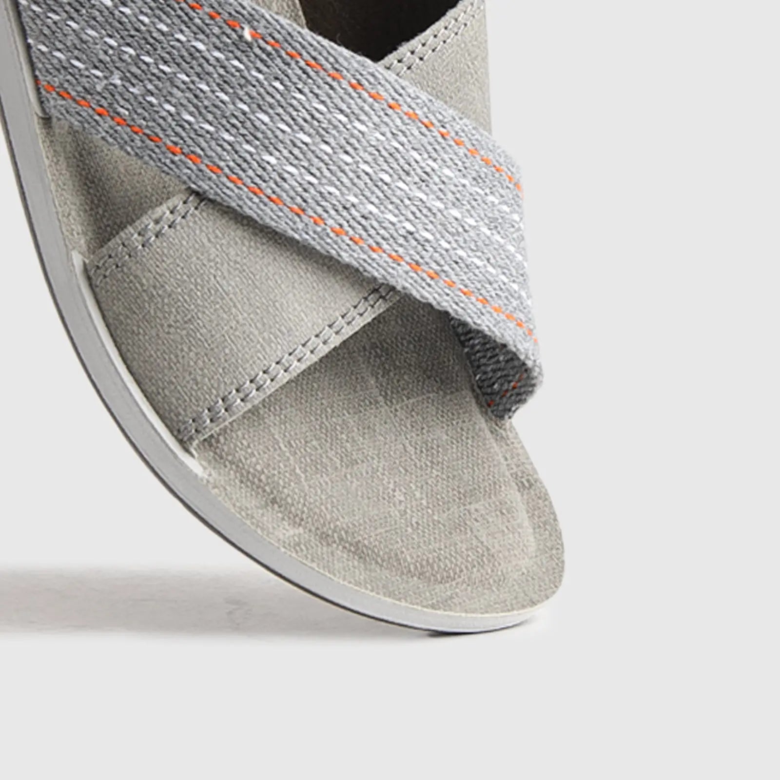 Mens Comfort Sandal DA019 Grey Sandals | familyshoecentre