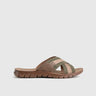 Mens Comfort Sandal FN034 Brown Sandals | familyshoecentre