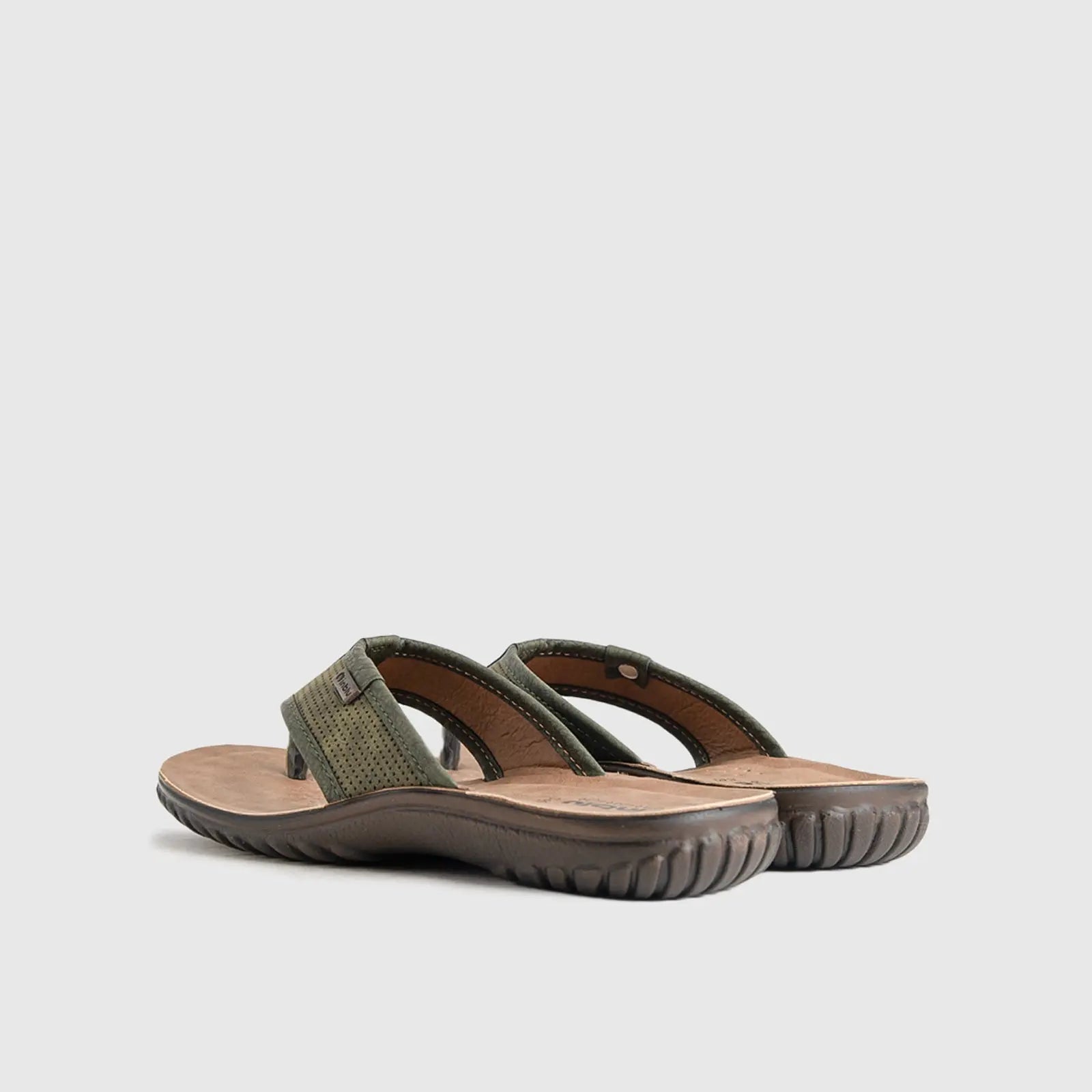 Mens Comfort Sandal FN101 Brown Sandals | familyshoecentre