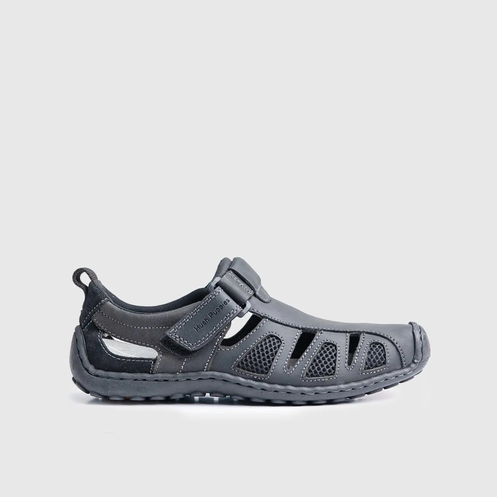 Nebula Fisherman Sandal Black Sandals | familyshoecentre